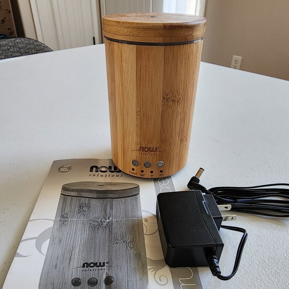 Now Brand Real Bamboo Ultrasonic Oil Diffuser